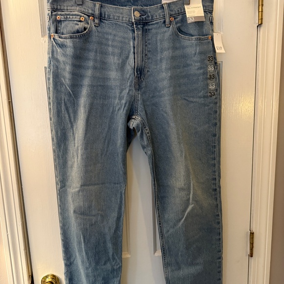 Gap High Rise 90s Straight Jeans NWT Size 33 - Picture 5 of 5